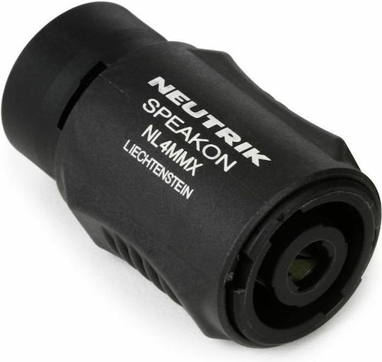 Neutrik Βύσμα Speakon female Μαύρο NL4MMX