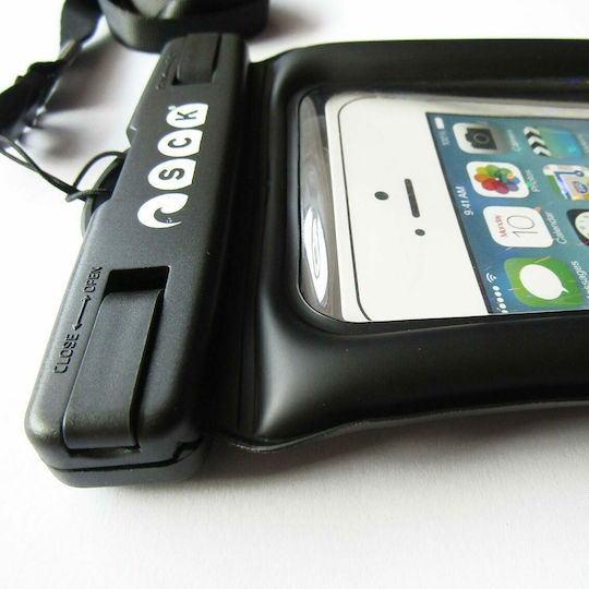 SCK Waterproof Case up to 8" Black 0306-88