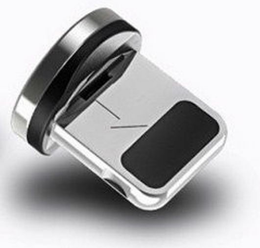 Usams Βύσμα Lightning male Ασημί SJ157USBT
