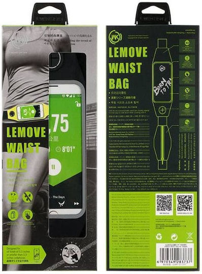 WK WT-B08 Telefon-Laufgürtel bis 5.5" Rosa WT-B08