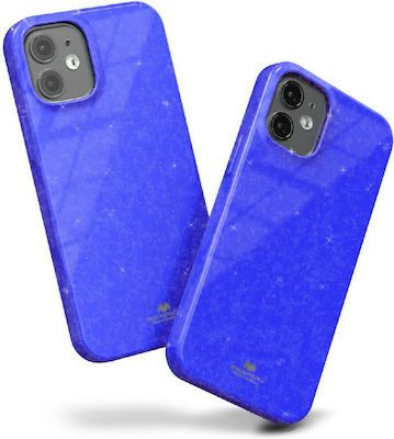 Mercury Jelly Back Cover Silicone Blue (iPhone 12 mini) 33161