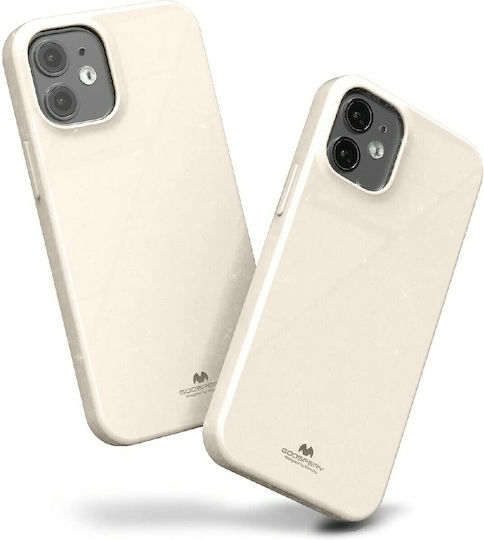 Mercury Jelly Back Cover Silicone Gold (iPhone 12 mini) 33162