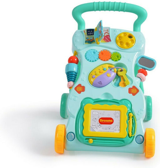 Moni Dreams For 12+ Months Green Baby Push Walker