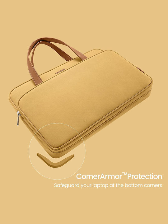 tomtoc Premium H21 Tasche Fall für Laptop 14" in Gelb Farbe