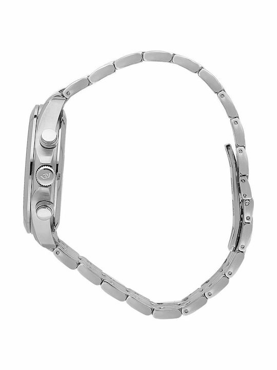 Philip Watch Blaze Men's Watch 41mm Chronograph Battery with Silver Metal Bracelet