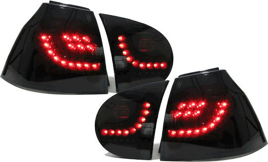 Diederichs Задни светлини LED за Volkswagen Голф 5 2003-2008 / 6 R-Look 4бр