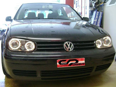 VW GOLF 4 '97-'03 LOOK R32 ANGEL EYES - SCHWARZ