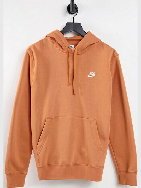 Club Sweatshirt with Hood Hot Curry