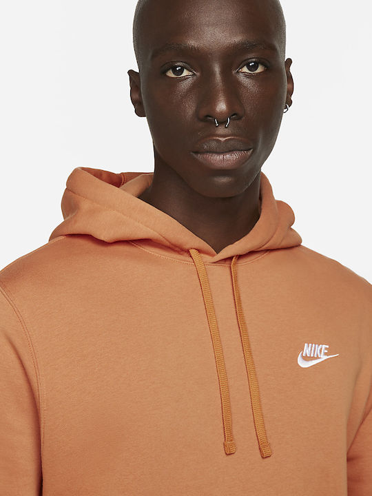 Club Sweatshirt with Hood Hot Curry