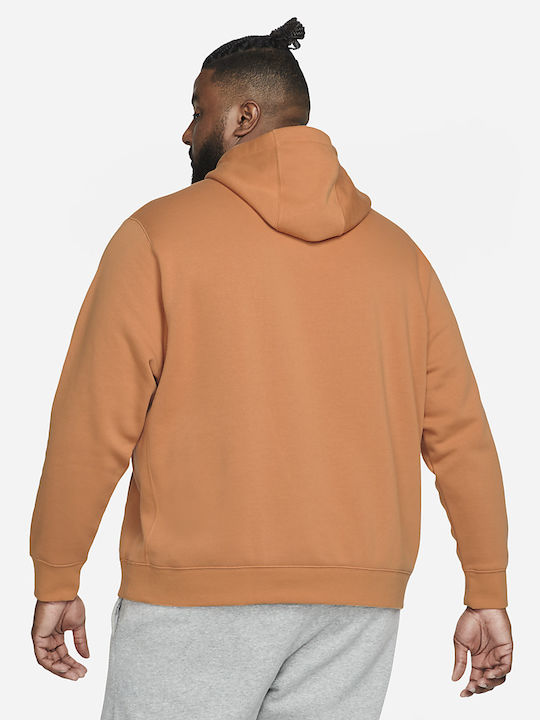 Club Sweatshirt with Hood Hot Curry