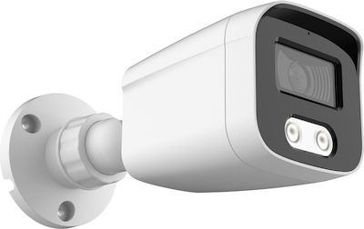 Longse CCTV Surveillance Waterproof Camera 1080p Full HD with Lens 2.8mm White