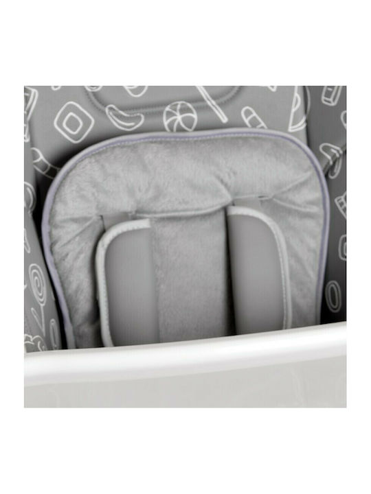 Lorelli Campanella Baby Hochstühle mit Höhenverstellbar Beige Dots