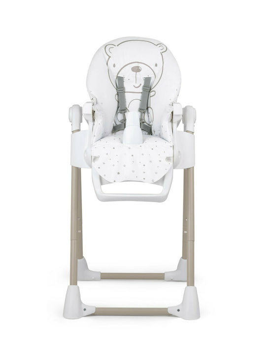 Cam Pappananna Foldable Baby Highchair with Adjustable Height Blue