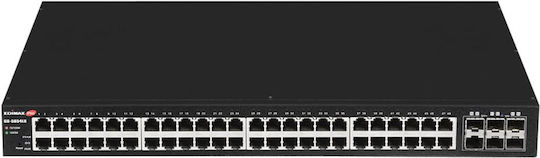 Edimax GS-5654LX v1 Gestionat L2 Switch cu 48 Porturi Gigabit (1Gbps) Ethernet și 6 Porturi SFP