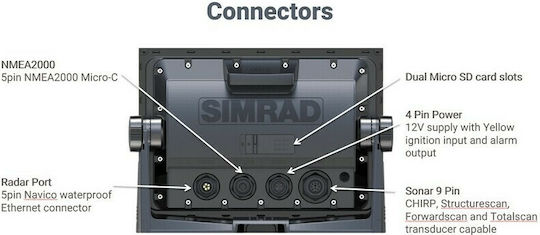 Simrad GPS GO9 XSE 9" 800 x 480