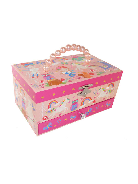 Floss & Rock Kids Jewelery Box Ουράνιο Τόξο Wooden 1pcs