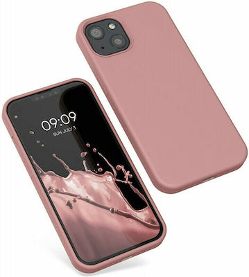 KWmobile Rubberized Back Cover Σιλικόνης Rose Tan (iPhone 13)