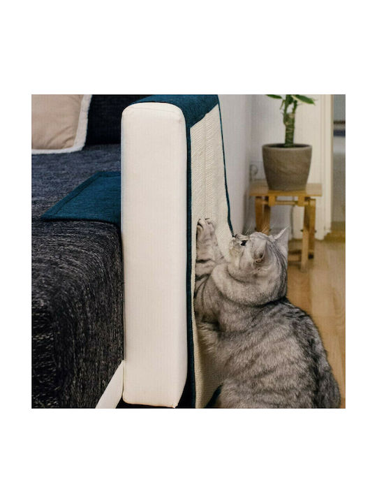 Navaris Scratching Post Floor Mats Blue Wall Mounted 130x45cm