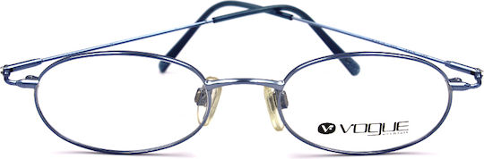 Vogue Women's Metal Prescription Eyeglass Frame Blue VO3346 602