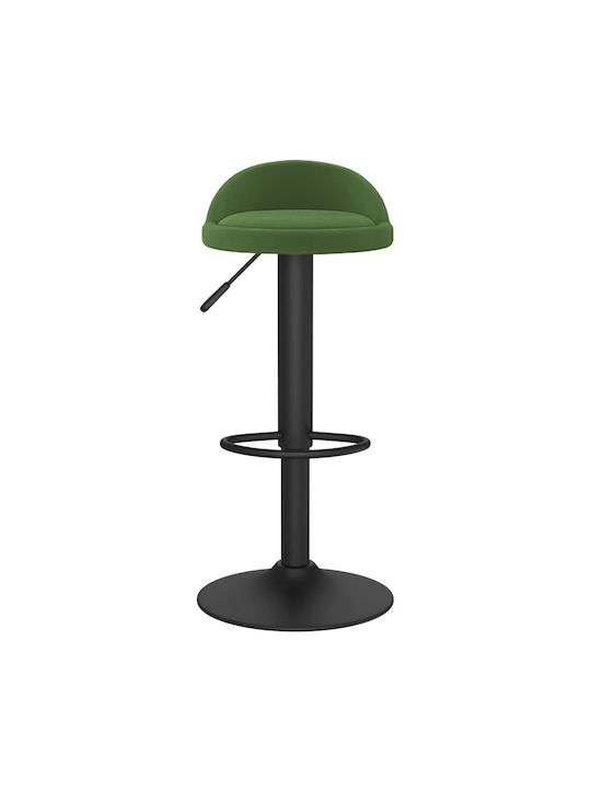 Hocker Bar mit Höhenverstellbar Dark Green 2Stück 36x38x72-94cm