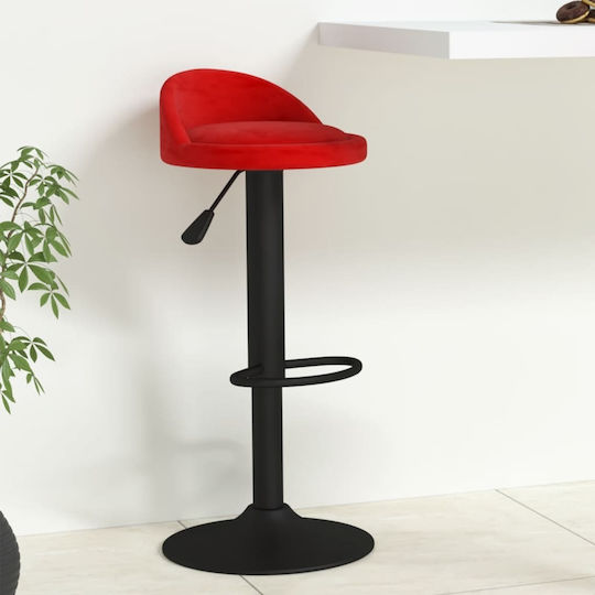Hocker Bar mit Höhenverstellbar Bordeaux 36x38x72cm