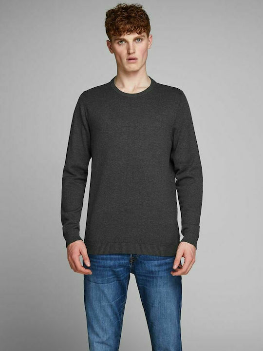 Long Sleeve Sweater Dark Grey Melange