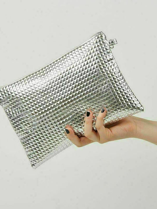 Pierre Cardin Glam Vibes Women's Envelope Silver