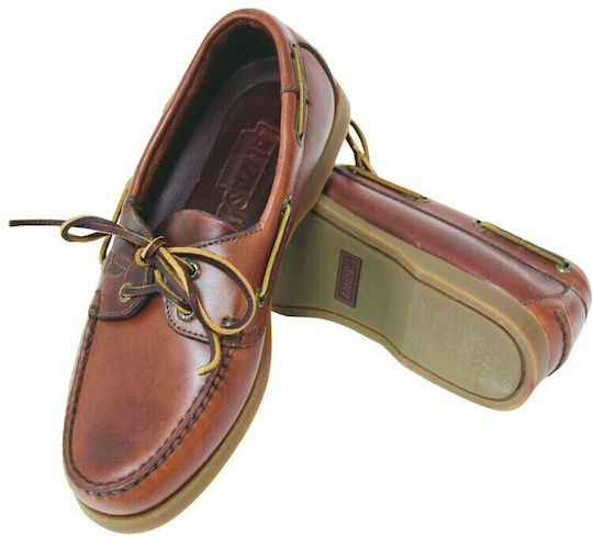 Lalizas Sailing Shoes Skipper Leather No.36 Brown