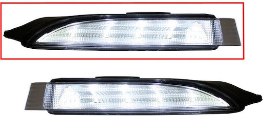Carner Ορθογώνιο Φως Ημέρας Αυτοκινήτου Δεξί Volkswagen Golf VI R20 Look 2008-20012 20cm 1τμχ
