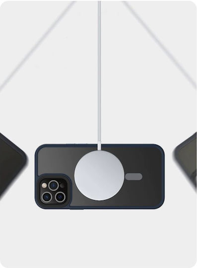 Tech-Protect Magmat Matte Back Cover Πλαστικό / Σιλικόνης 2mm Μαύρο (iPhone 12)