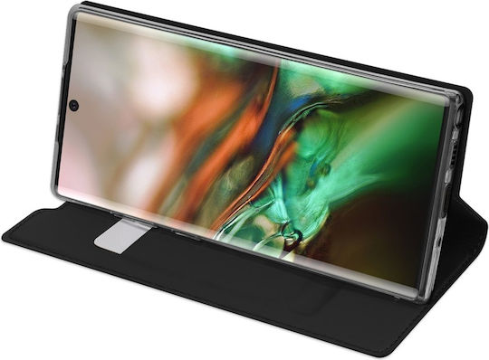 Dux Ducis Skin Pro Book Δερματίνης Μαύρο (Galaxy Note 10+)