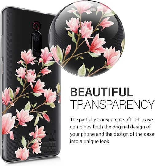 KWmobile Magnolias Umschlag Rückseite Silikon Mehrfarbig (Xiaomi Mi 9T / 9T Pro)