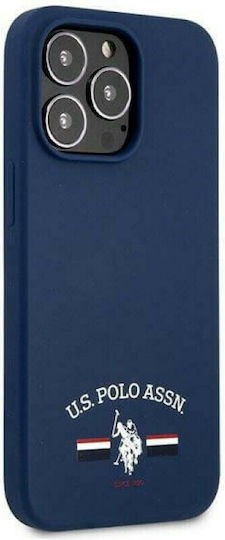 U.S. Polo Assn. Silicone Collection Задна корица Силикон Тъмносин (iPhone 13 Pro Max)