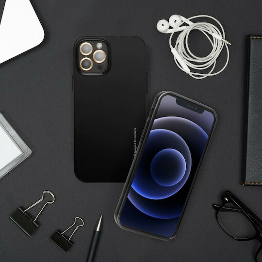 Mercury I-Jelly Slim Fit Back Cover Σιλικόνης Μαύρο (iPhone 13 Pro)