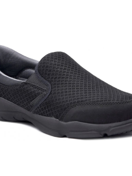 Agatha Men's Slip-Ons Black
