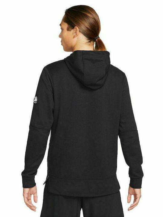 Nike Sport Clash Dri-Fit Sweatshirt with Hood Black