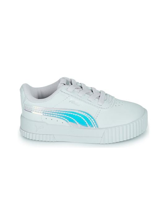 Puma Kinder-Sneaker Carina Holo Weiß