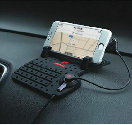 Remax Car Mobile Mount with Anti-Slip Surface Black