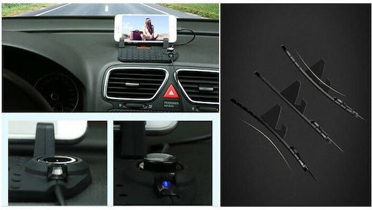 Remax Car Mobile Mount with Anti-Slip Surface Black