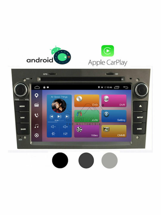 LM Digital Автомобилна Аудио Система (Блутут/USB/WiFi/GPS/Apple-Carplay/Android-Auto) с Екран 7"