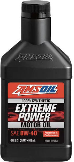 Amsoil Extreme Power Synthetic Car Oil 0W-40 0.946lt