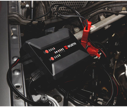 Wurth Φορτιστής Μπαταρίας Αυτοκινήτου 12/24V WBC 12/24V – 15/10A