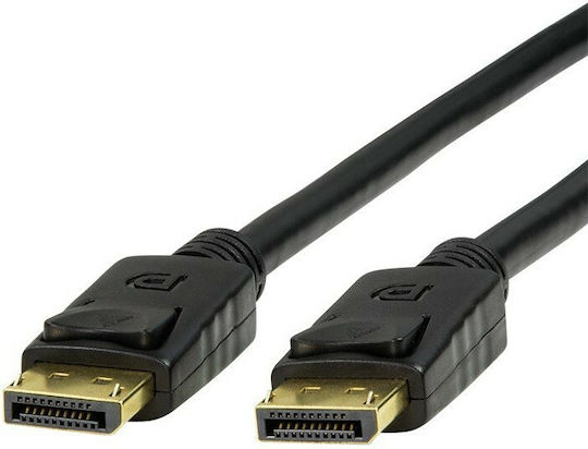 LogiLink Кабел DisplayPort мъжки - DisplayPort мъжки 3м Черен (CV0121)