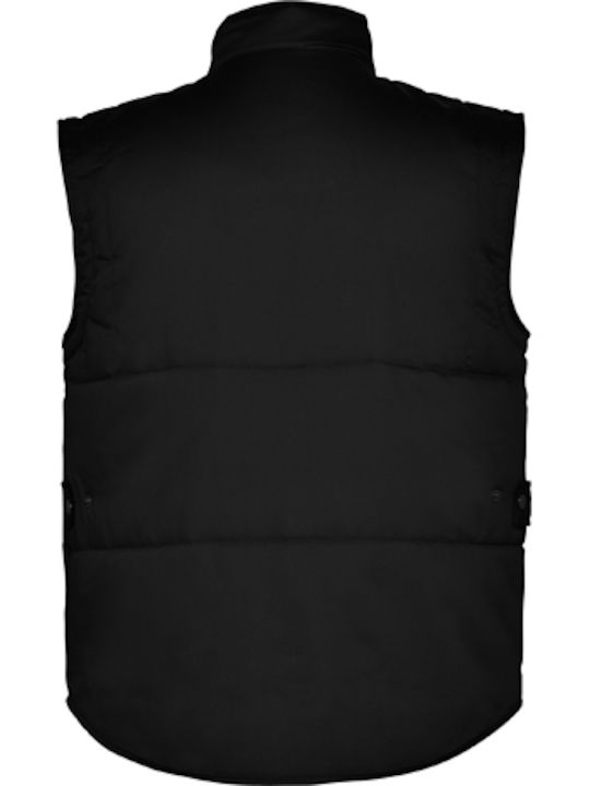 Roly Almanzor Safety Vest Black