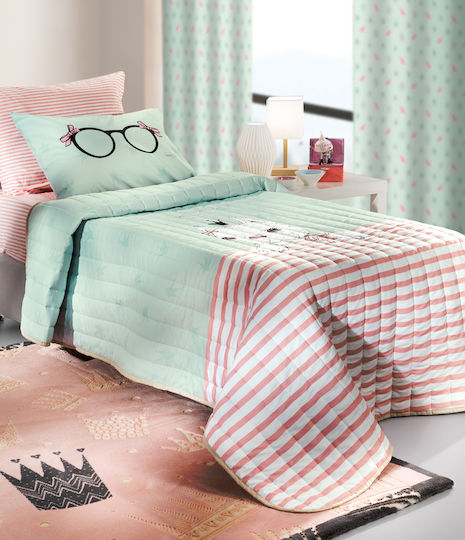 Saint Clair Rosie Kids Pillowcase 50x70cm Mint