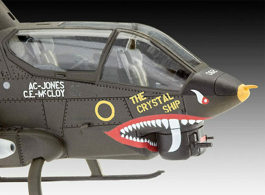 Revell Φιγούρα Μοντελισμού Ελικόπτερο Bell AH-1G Cobra 150 Κομματιών σε Κλίμακα 1:72 19x18.3εκ.