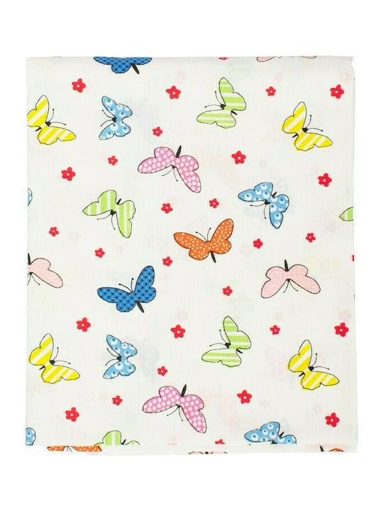 Dimcol Butterfly Kids Cotton Pillowcase 50x70cm 49 Multi