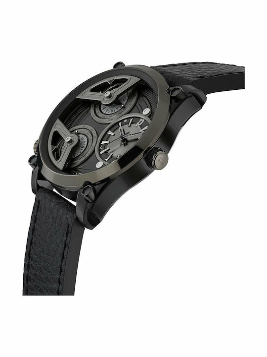 Police Wing Uhr Batterie mit Lederarmband Police Wing Uhr Batterie mit Lederarmband