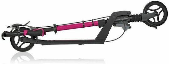 Globber Kinderroller Klappbar One K 165 BR 2-Rad für 14+ Jahre Schwarz