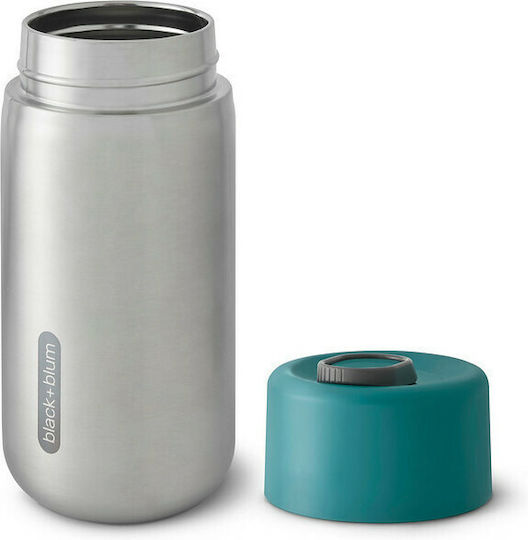 Black+Blum Ποτήρι Θερμός Ανοξείδωτο BPA Free 340ml Ασημί
